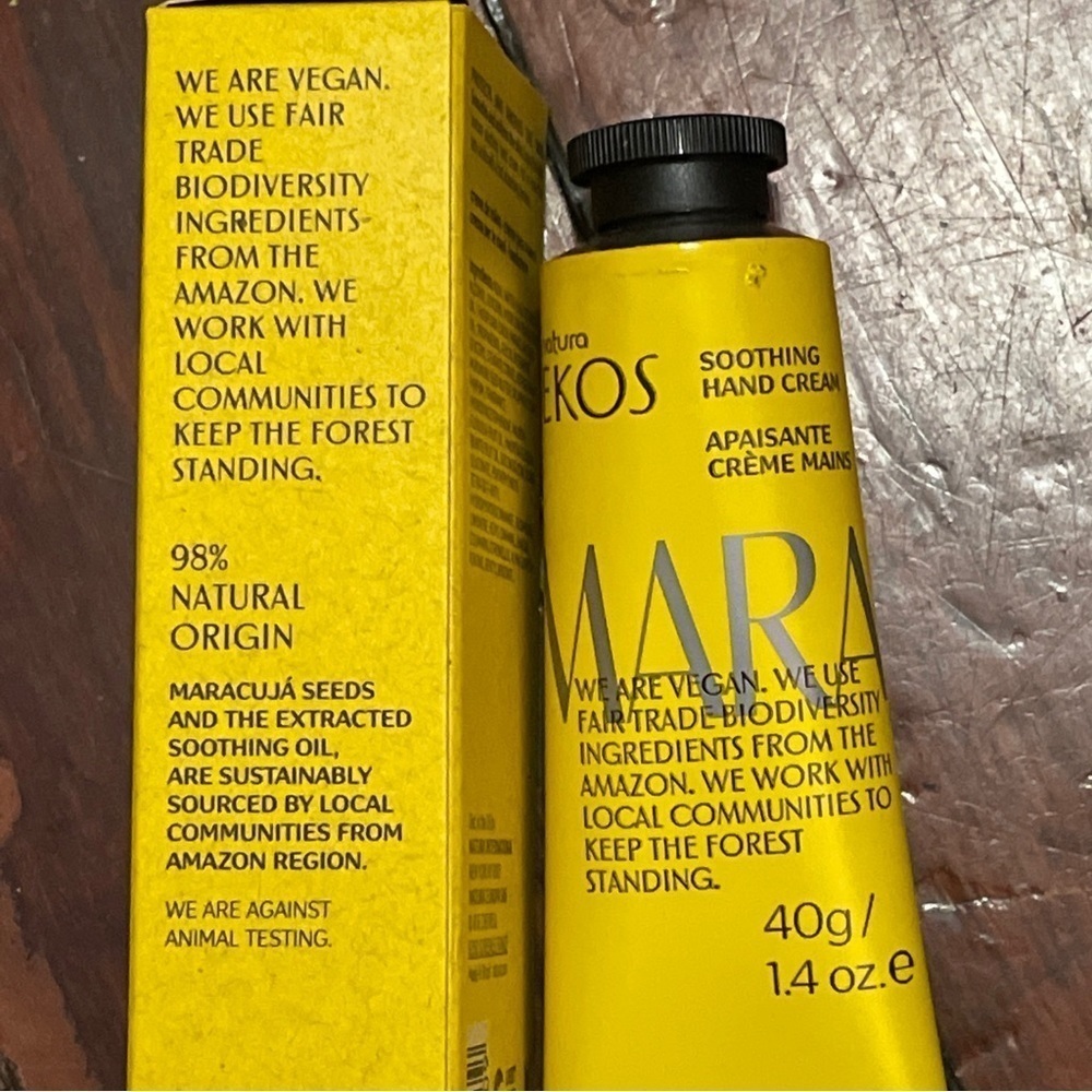 3 Tubes - natura Ekos Maracujá Soothing Hand Cream 40g/1.4oz NIB - Picture 2 of 3